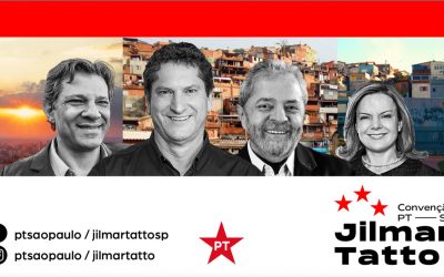 AO VIVO: lançamento da candidatura de Jilmar Tatto a prefeito de SP