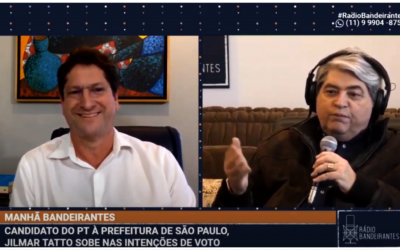 Jilmar Tatto no Datena: relembre os melhores momentos da entrevista